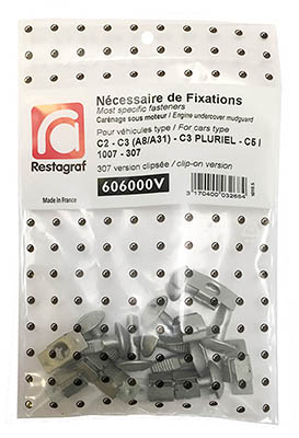 Комплект клип кузов RESTAGRAF 606000V