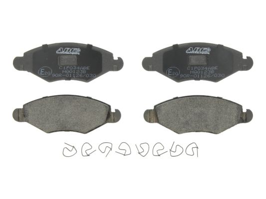 Комплект тормозных колодок дисковый тормоз ABE C1P034ABE