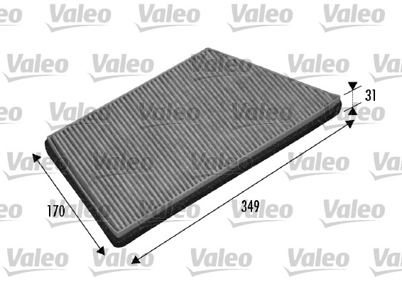 Фильтр воздух во внутренном пространстве valeo protect VALEO 698749