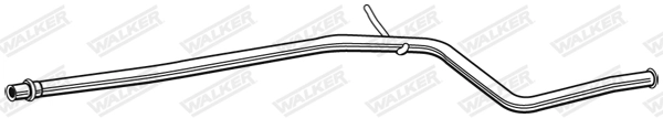 Труба выхлопного газа WALKER PRODUCTS 22410