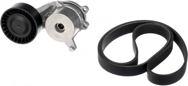 Поликлиновой ременный комплект micro-v kit unique fit GATES K016PK1205XS