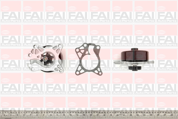 Водяной насос охлаждение двигателя FAI AUTOPARTS WP6443