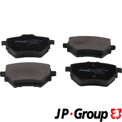 Комплект тормозных колодок дисковый тормоз jp group JP GROUP 3163700710