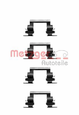 Комплектующие колодки дискового тормоза METZGER 109-1236