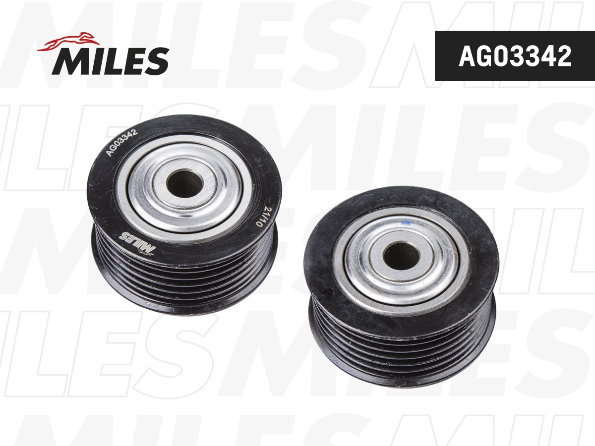 Паразитный / ведущий ролик поликлиновой ремень MILES AG03342