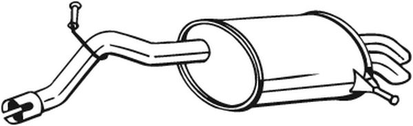 Глушитель выхлопных газов конечный BOSAL 190-193