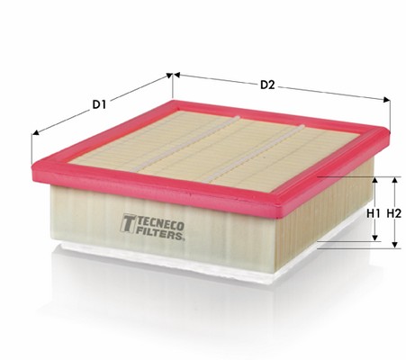 Воздушный фильтр TECNECO FILTERS AR21002PMS
