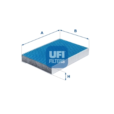 Фильтр воздух во внутренном пространстве argentium UFI 34.245.00