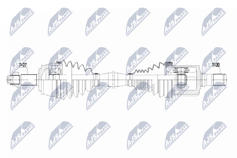 Приводной вал NTY NPW-CH-042