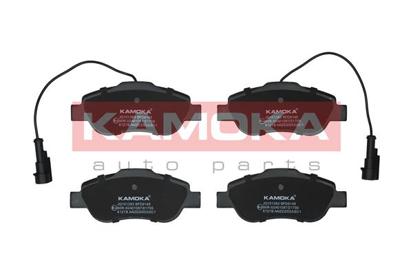 Комплект тормозных колодок дисковый тормоз kamoka KAMOKA JQ101383