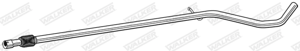 Труба выхлопного газа WALKER PRODUCTS 07648