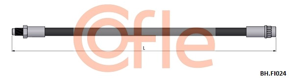 Тормозной шланг COFLE 92.BH.FI024