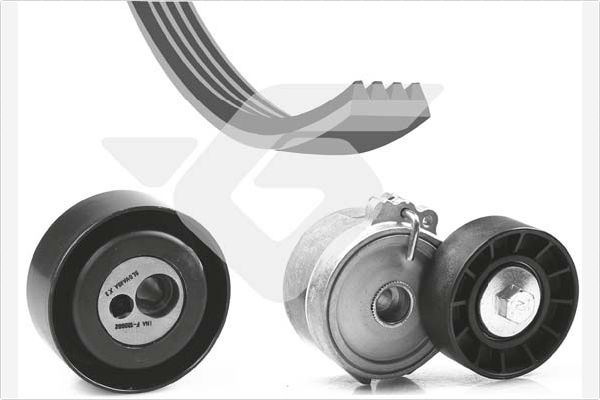 Поликлиновой ременный комплект HUTCHINSON KHV 126