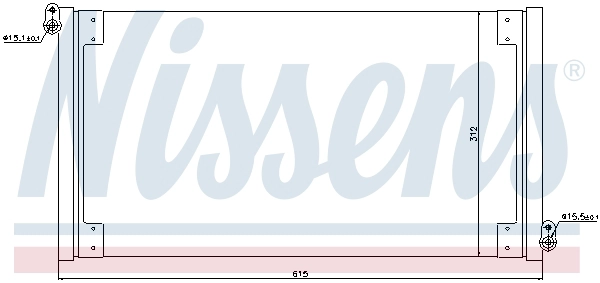Конденсатор кондиционер NISSENS 940025