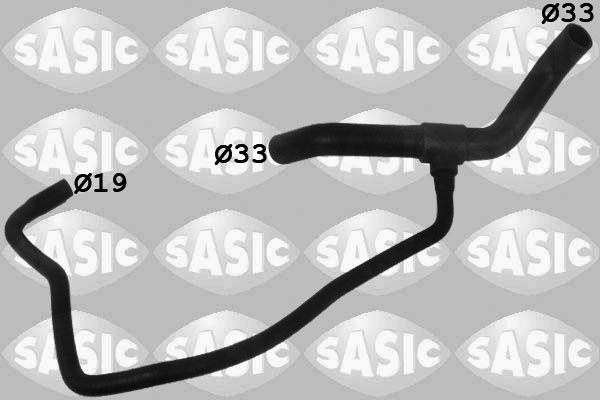 Шланг радиатора SASIC 3406218