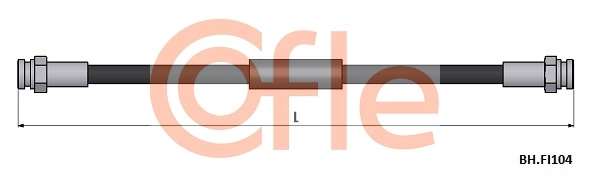 Тормозной шланг COFLE 92.BH.FI104