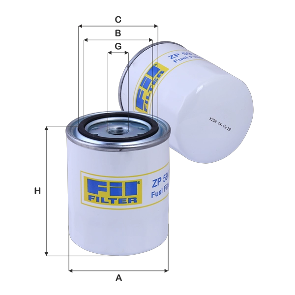 Топливный фильтр FIL FILTER ZP 59 F