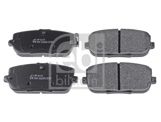 Комплект тормозных колодок дисковый тормоз FEBI BILSTEIN 116386