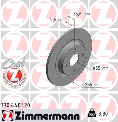 Тормозной диск coat z