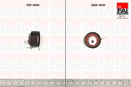 Натяжной ролик ремень грм FAI AUTOPARTS T9818
