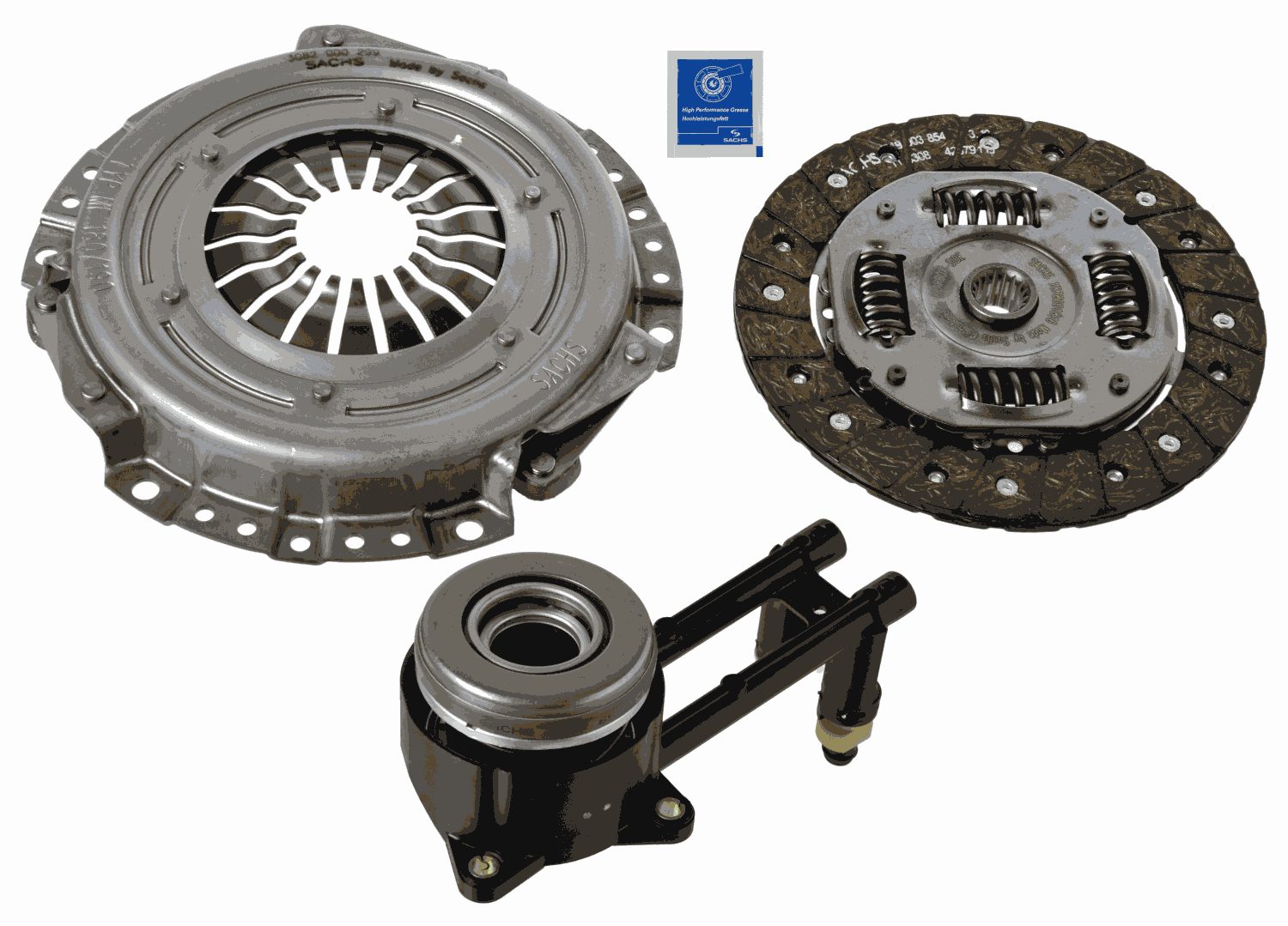 Комплект сцепления kit plus csc SACHS 3000 990 214