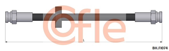 Тормозной шланг COFLE 92.BH.FI074