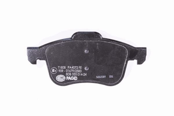 Комплект тормозных колодок дисковый тормоз HELLA/BEHR/PAGID 8DB 355 014-241