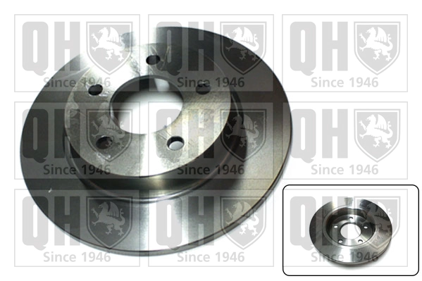Тормозной диск QUINTON HAZELL BDC5493