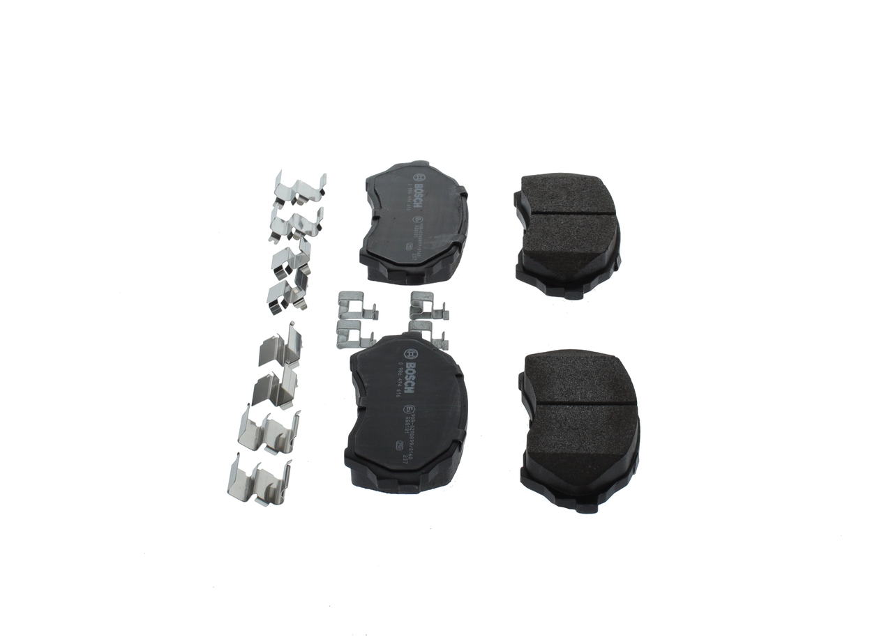 Комплект тормозных колодок дисковый тормоз BOSCH 0 986 494 616