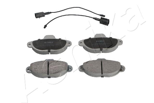 Комплект тормозных колодок дисковый тормоз ASHIKA 50-00-0087