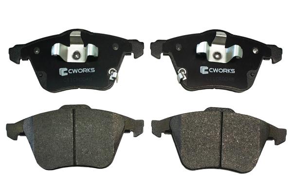Комплект тормозных колодок дисковый тормоз CWORKS C11CR0048