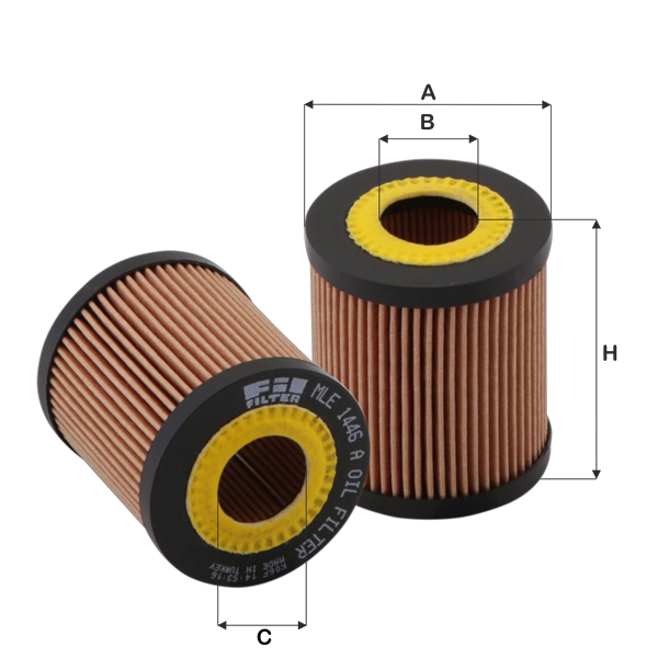 Масляный фильтр FIL FILTER MLE 1446 A