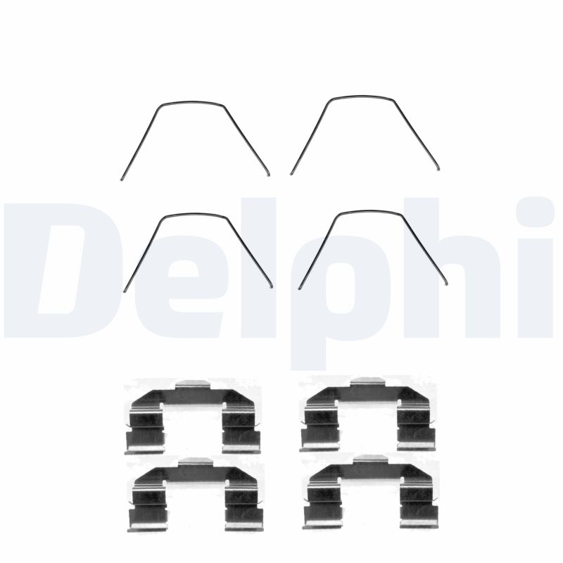 Комплектующие колодки дискового тормоза DELPHI LX0421