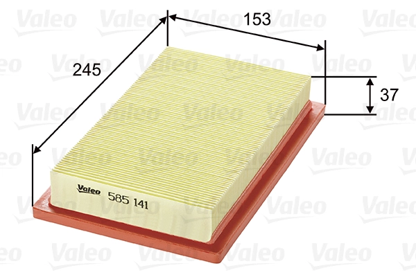 Воздушный фильтр VALEO 585141
