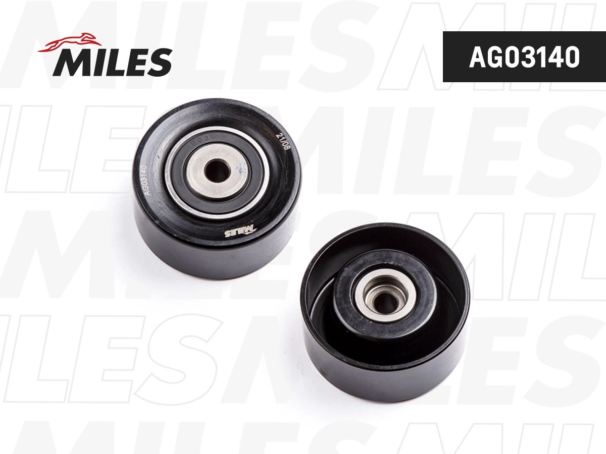 Натяжной ролик поликлиновой ремень MILES AG03140