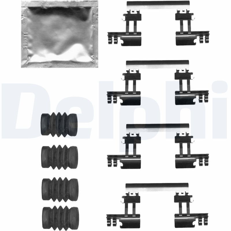 Комплектующие колодки дискового тормоза DELPHI LX0679