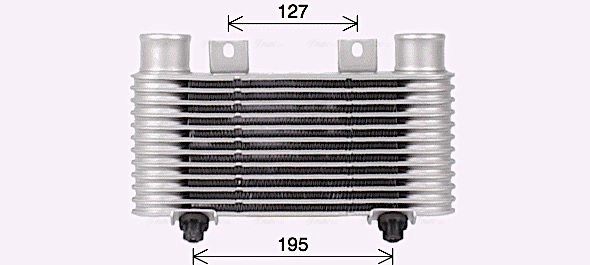 Интеркулер AVA QUALITY COOLING MZ4239