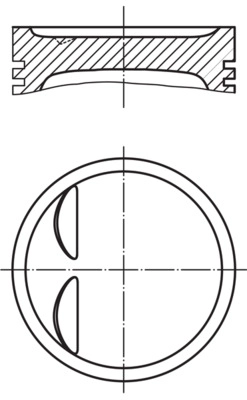 Поршень MAHLE/KNECHT 008 77 02
