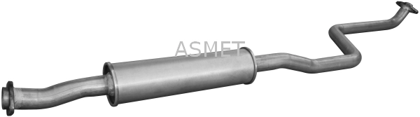 Средний глушитель выхлопных газов ASMET 11.023