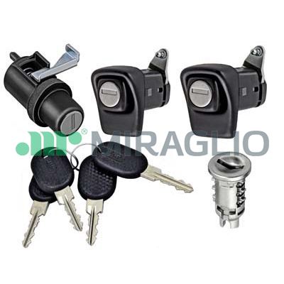 Комплект цилиндра замка MIRAGLIO 85/104