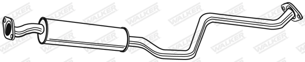 Средний глушитель выхлопных газов WALKER PRODUCTS 22630