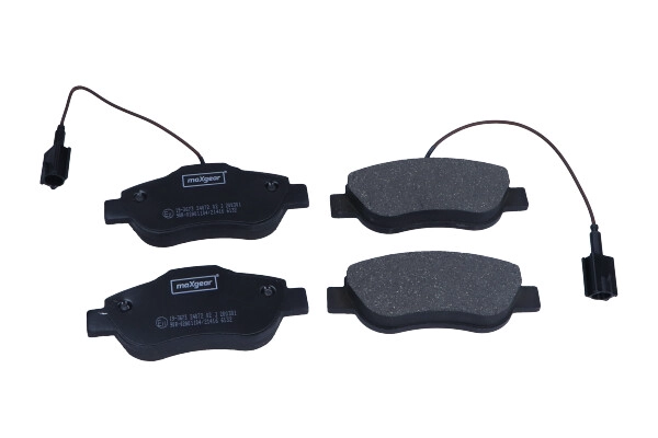 Комплект тормозных колодок дисковый тормоз MAXGEAR 19-3673