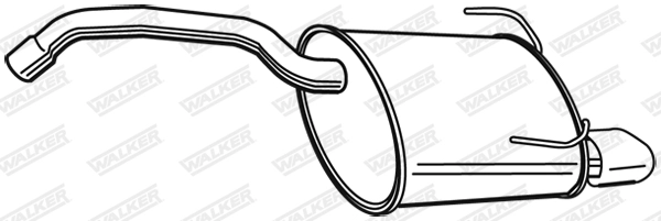Глушитель выхлопных газов конечный WALKER PRODUCTS 23332