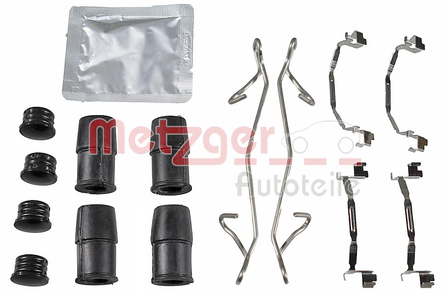 Комплектующие колодки дискового тормоза greenparts METZGER 109-0167