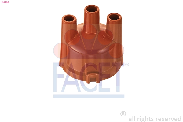 Крышка распределителя зажигания made in italy - oe equivalent FACET 2.8186
