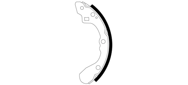 Комплект тормозных колодок NISSHINBO NS5004