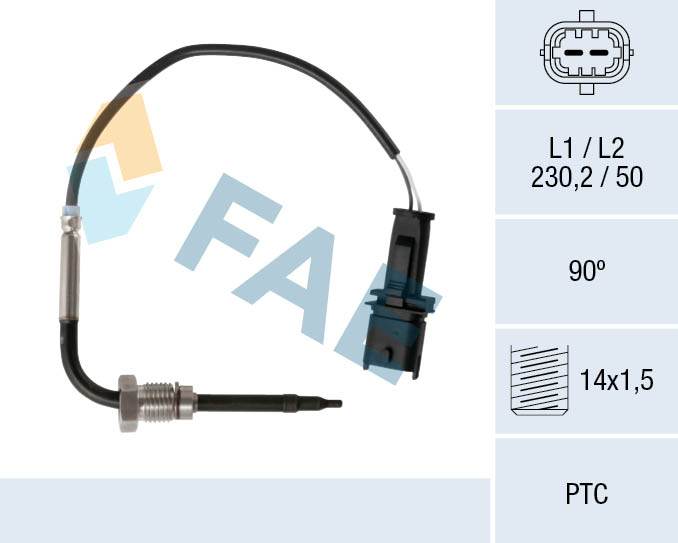 Датчик температура выхлопных газов FAE 68037