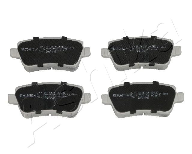 Комплект тормозных колодок дисковый тормоз ASHIKA 51-00-0212