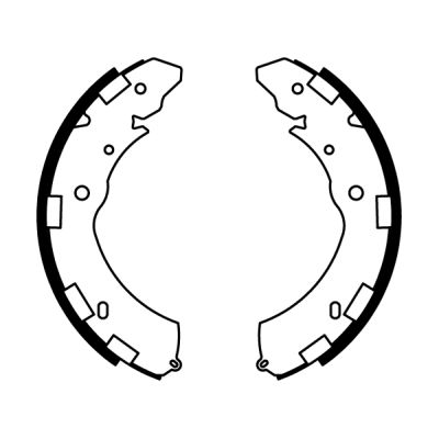 Комплект тормозных колодок ABE C05060ABE