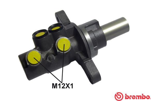 Главный тормозной цилиндр essential line BREMBO M 61 073